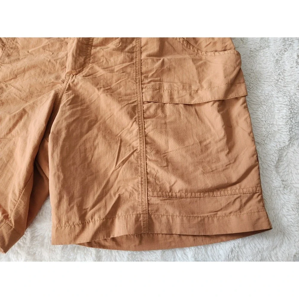 Eddie Bauer Men's Ripstop Tech Pull On‎ Shorts Mens XL Tan